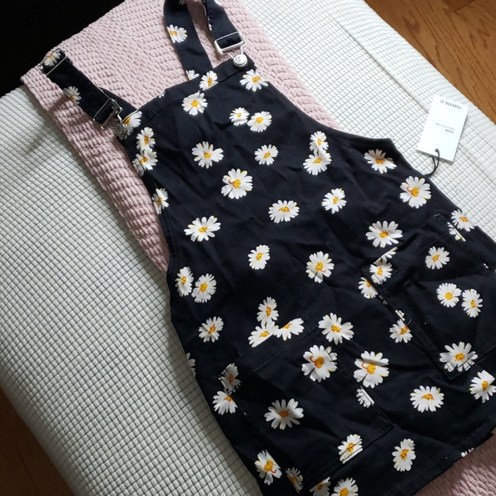 NEW floral jumper dress